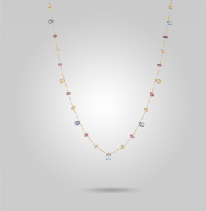 Twinkling gem necklace
