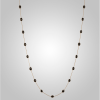 Black spinel necklace
