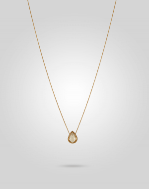 Dazzing citrine necklace