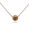 Sollitaire charm necklace
