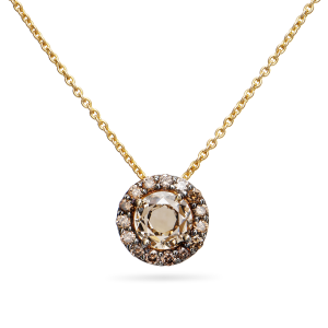 Solitaire glow necklace