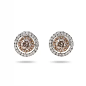 Exquisite Raspberry Diamonds® Solitaire Stud